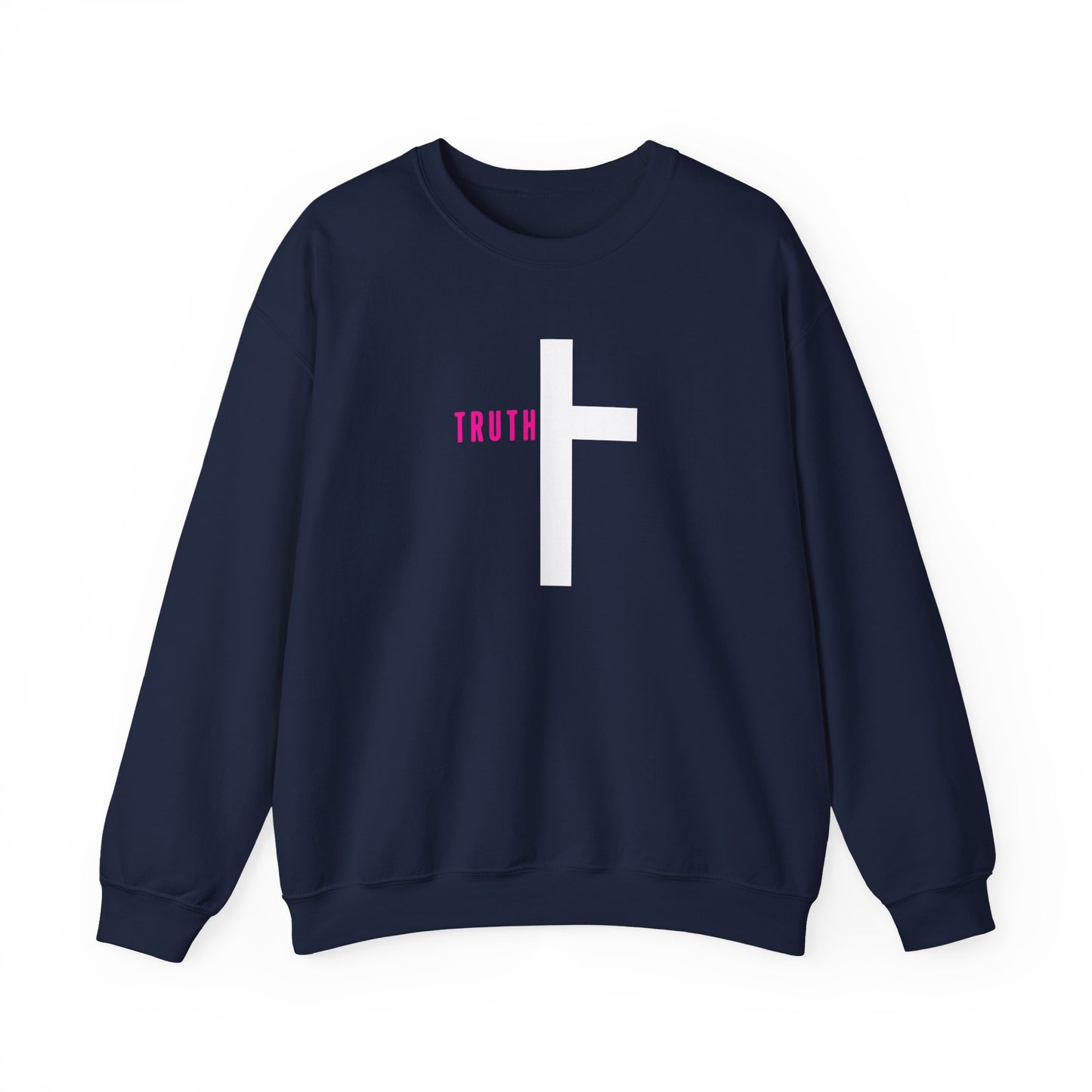 Faith & Truth Crewneck Sweatshirt - Inspirational Gift for Believers, Cozy Casual Wear, Church Events, Religious Apparel, Modern Faith [...]