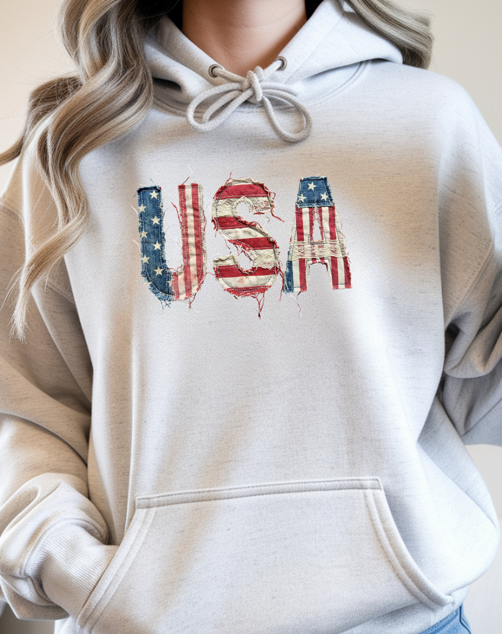 USA Patch Hoodie