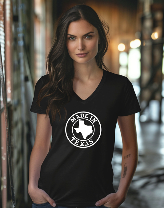 MADE IN TEXAS V-Neck T-Shirt