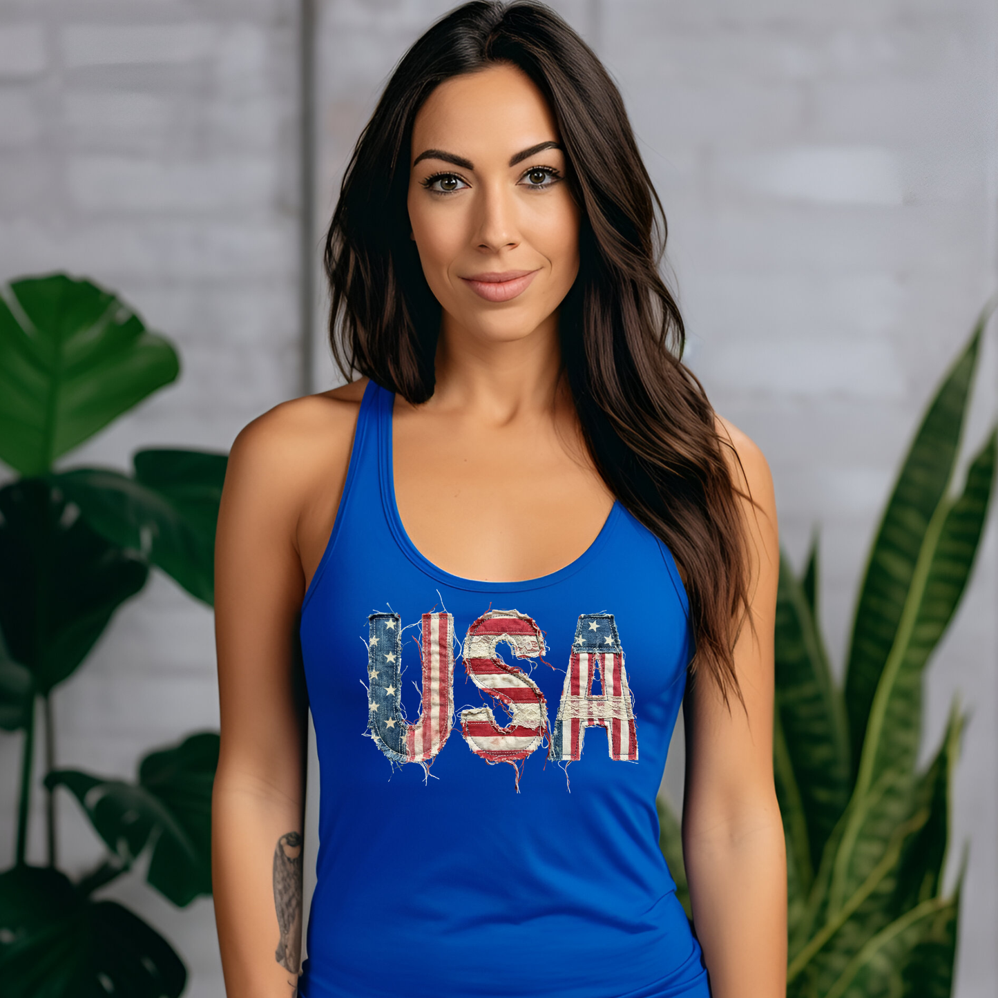 USA Patch Razer Back Tank