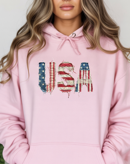 USA Patch Hoodie