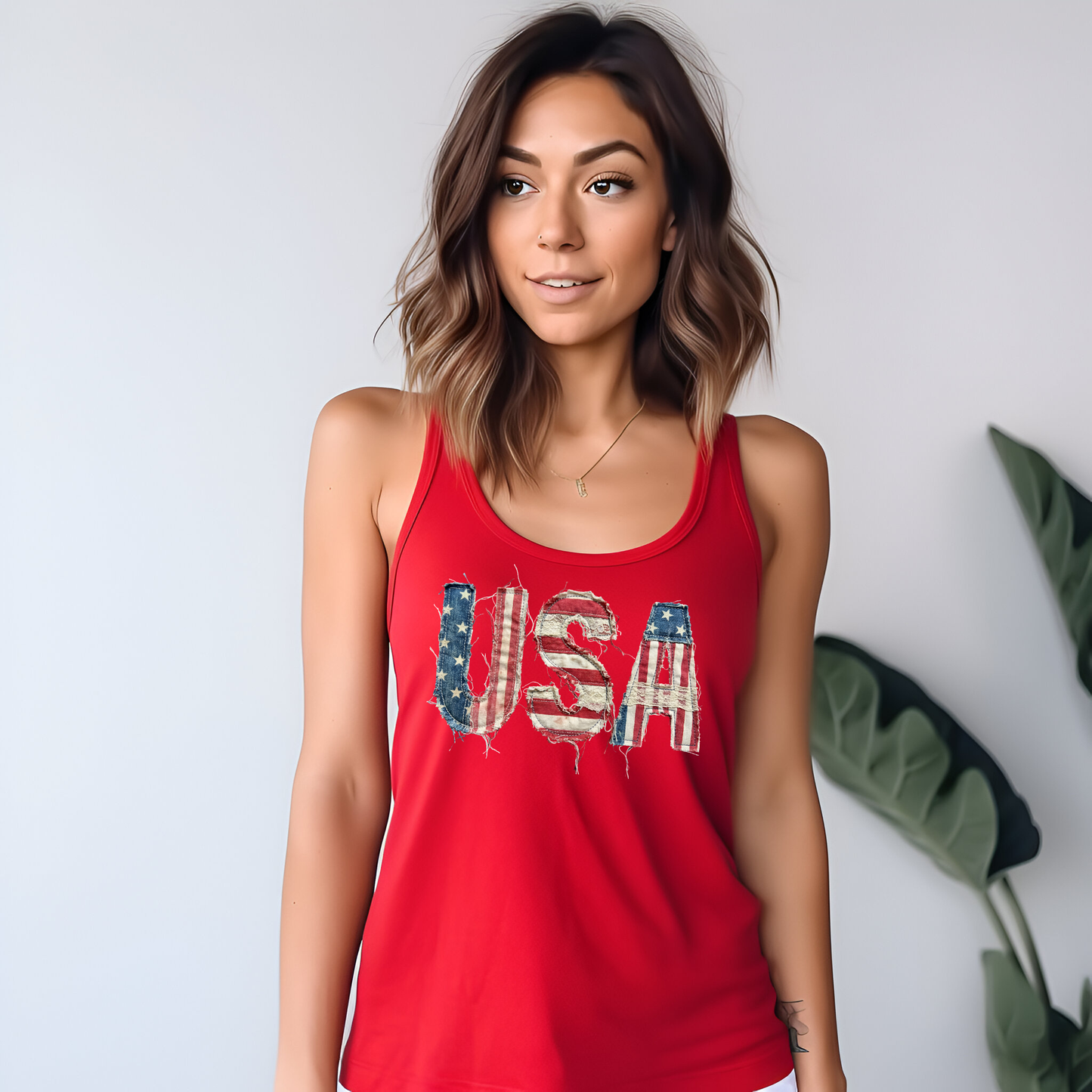 USA Patch Razer Back Tank