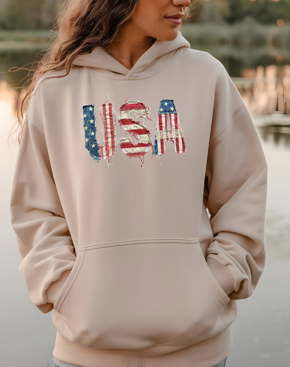 USA Patch Hoodie