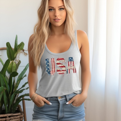 USA Patch Razer Back Tank