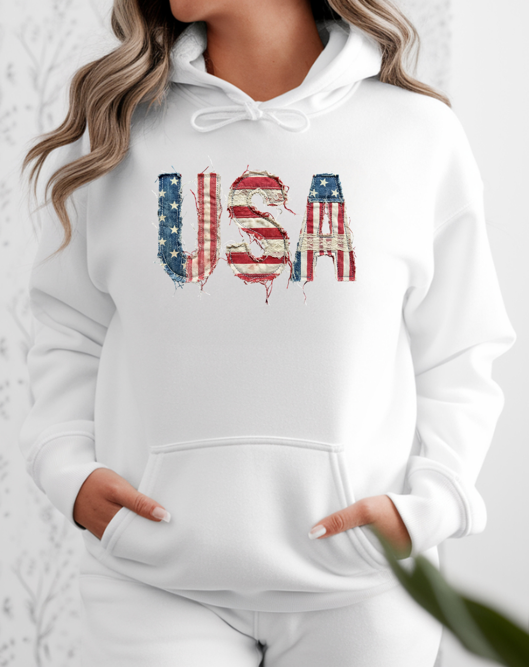 USA Patch Hoodie