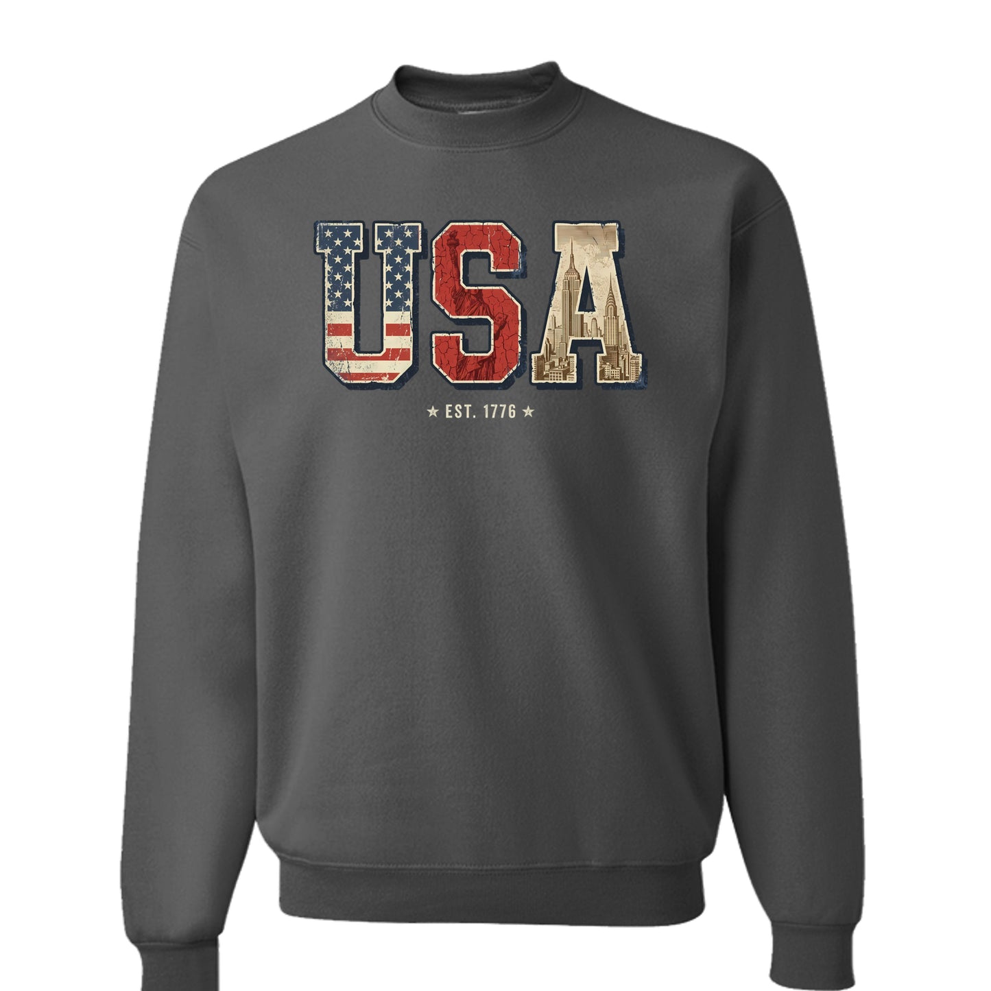 Dark Heather Grey - PC78 - FRONT