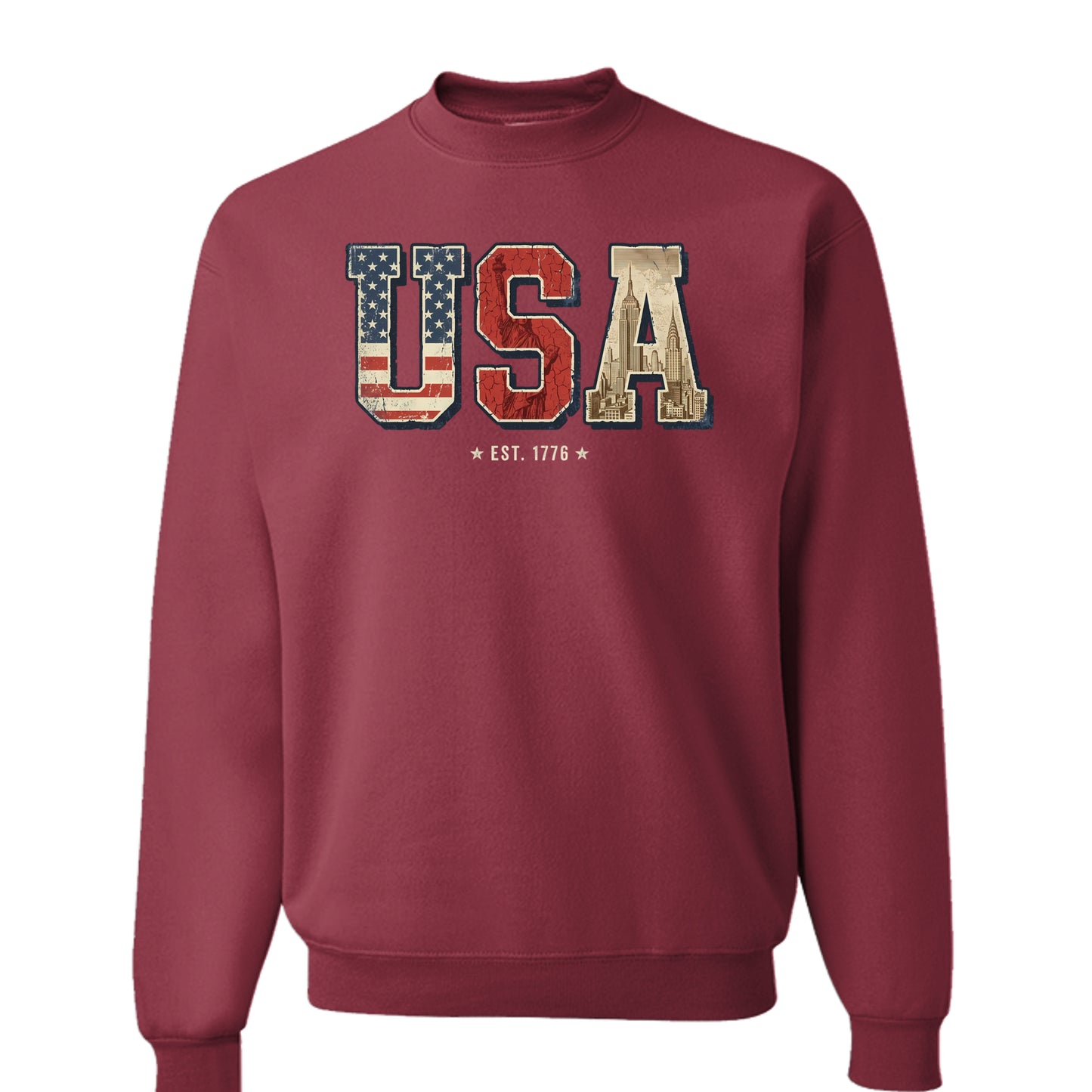 Heather Red - PC78 - FRONT